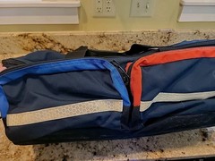 LA Rescue USA O2 To Go Plus EMS Bag. Multicolor Reflective Over $200 Retail