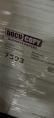 DocuCopy 7593 Reinforced Copy Paper 24lb. 8.5″ x 11″ 3 Hole Punch 1 Case/5 Reams