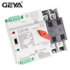 Dual Power Automatic Transfer Switch 63A 100A PC 110V 220V 50/60Hz Household