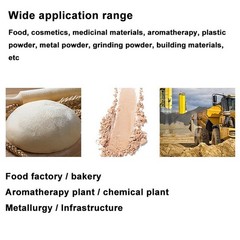 Powder Sifter Stainless Steel Soy Milk Filter Electric Vibrating Screen Machine