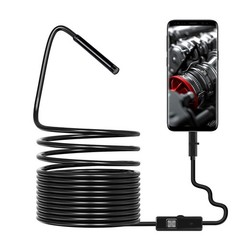 Endoscope Camera with Light, 1920P HD Borescope Camera with 6 LED Lights 16.4ft
