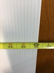 Corrugated Plastic Coroplast 36″ x 24″ 4mm White Board (50 Sheets)