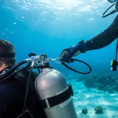 2 Pieces Sidemount Bungee Kit Adjustable Sidemount Cylinder Strap