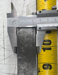 11.25 x 1.1 x .625″ Thick A23 Cold Rolled 1018 Steel Rectangle Flat Bar 97.5g pc