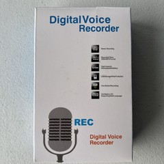 128GB Digital Voice Recorder with Playback & Upgraded Voice Activated Recording