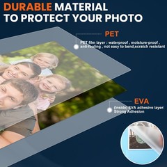 100 PCS 5 Mil Clear Thermal Laminating Pouches 11.5×17.5 Fits 11×17 Sheet
