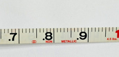Lufkin Hi-Viz 100’ Open-Reel Long Tape Measure – Model 1706 – Fiberglass – Orang