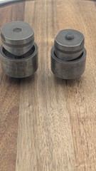 Greenlee USA 1″ & 1-1/2″ Knockout Punch Die Set Lot Electrician Conduit Hole…