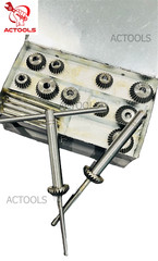 24 Pcs Valve Carbon Steel Face HCS Cutter Set USA Shipping ACTOOLS