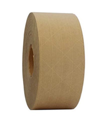 T.R.U. Water Activated Reinforced Kraft Paper Gummed Tape 2.75 inches Wide