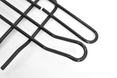 Nexel Black Epoxy Wire Ledge 12″ x 4″ Industrial AL412B Side Ledge Only