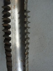 Tap 1-1/2-4 Acme HSS Tandem Tap 4 Flute 12 5/8″ Long Unipass 660 Bronze