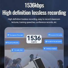 16GB USB Digital Voice Recorder Dictaphone Audio MP3 Sound Mini Recorder Player