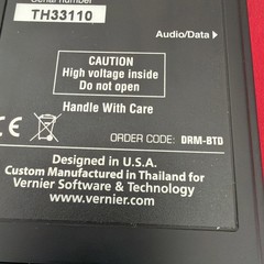 Vernier Digital Radiation Monitor Detects Alpha, Beta ,Gamma and X Radiation