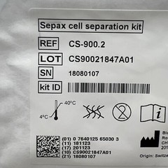 BioSafe CS-900.2 Sepax Cell Separation Kit ~ EXPIRED 2020 ~