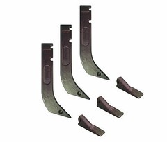 3 – Gannon Scraper Box Shanks with Scarifier Teeth – H920 & 8075