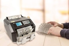 Royal Sovereign High Speed Money Counting Machine, Counterfeit Bill Detector
