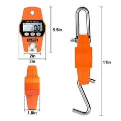 SellEton SL-931 Portable Industrial Hanging Scale 600 x 0.2 lb / 300 kg x 0.1 kg