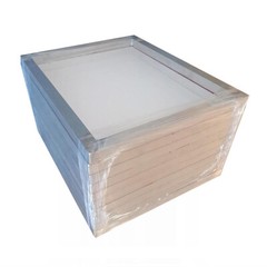 6pcs 20″ x 24″ Aluminum Frame with 180 White Mesh Silk Screen Printing Screens