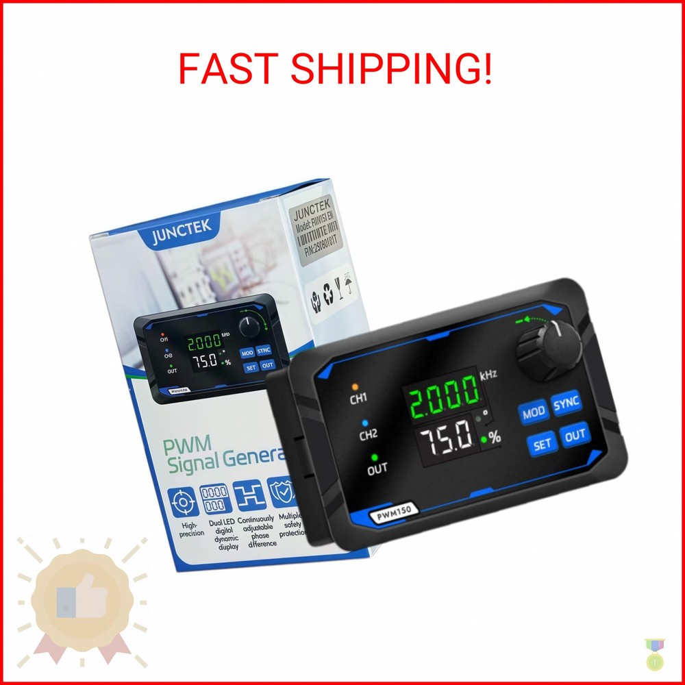 TKXEC Dual-Channel Signal Generator, DC 5-24V 4-20ma Frequency Function Generato