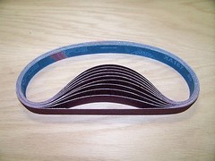 PREMIUM A/O, X-WEIGHT SANDING BELTS 1-1/8″ X 21″, 10 – PACK, 120-GRIT