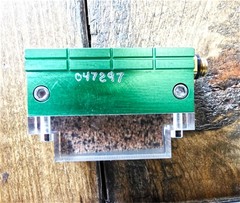 NDT Dual Element Contact Probe, NDT Systems Type DXR0248, 2.25 MHz