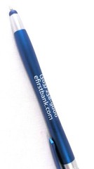 100 Misprint Stylus Tip Click Pens JAVALINA Hub Pen Lot METALLIC INDIGO BLUE