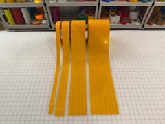 Yellow Reflective Tape 3M 3430 EGP (1″, 2″, 4″, 6″) Air Backed Micro Prismatic