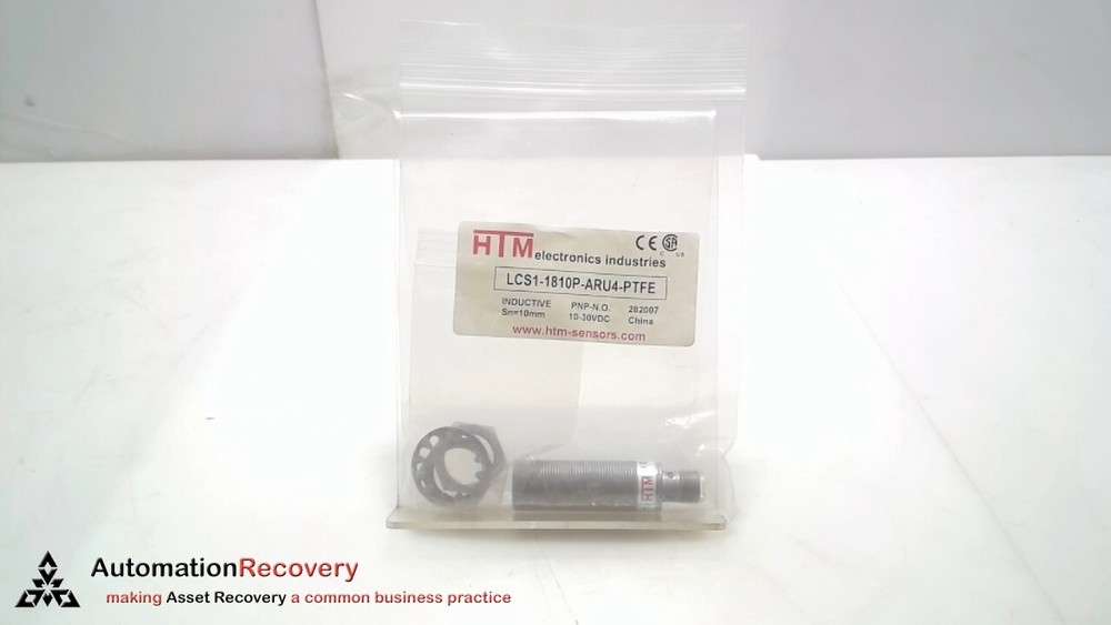 HTM LCS1-1810P-ARU4-PTFE, LONG RANGE PROXIMITY SENSOR, 282007, NEW #300700