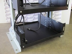ELTEK 299197 – DC SYS FP2-48/600A – 23″ FLATPACK RACK w/Shelves & 200A BREAKERS