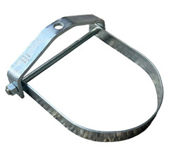 Eaton B-Line B3100-10 Clevis Pipe Hanger 10″ Zinc Plated Steel 3600 lb