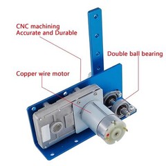 DIY Design 24V Reciprocating Swing Motor 20-120 Degrees Adjustable Speed 90rpm