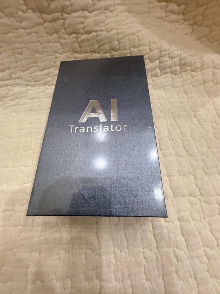 AI Translator Device – Two-Way Voice, Travel Ready