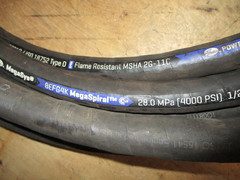 GATES HYDRAULIC HOSE 8EFG4K 1/2″ 40′ FEET FOUR WIRE HOSE SAE 100R12 4000 PSI