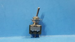 (2 pcs) Toggle Switches, M2012SS1W01, NKK, SPDT, ON-NONE-ON, 125V-6A
