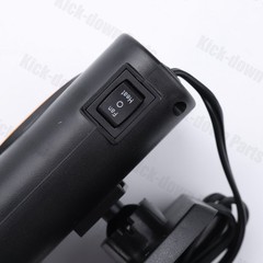 1x New 200W 12V Car Heater Cooling Fan For Windshield Defrosting – Orange/Black