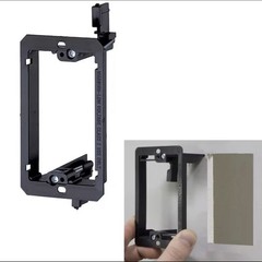 12-PACK primex Low-Voltage Mounting Bracket LVMB 135-0198 Black Plastic