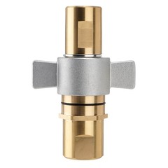 1″ NPT Brass Wet Line Wing Nut Hydraulic Quick Disconnect Coupler/Coupling Set
