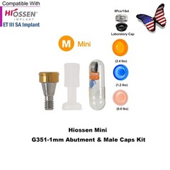 Dental Fit Zest Locator Abutment Legacy Anchor Overdenture Hiossen Zimmer Nobel