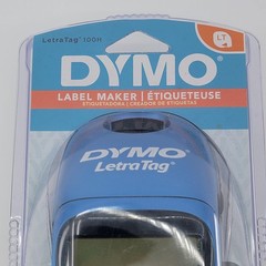 Dymo LetraTag LT-100H Handheld Label Maker Blue New Sealed w/Tape