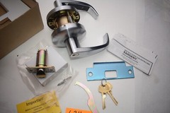 SARGENT 28 65G37 Satin Chrome Cylindrical Lock 6500 Classroom Lever Door Lock
