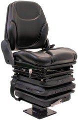 Case Backhoe Seat Black Vinyl Fits 480C 480D 480E 480F 570LXT 580M 580 Super M