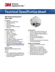 3M 8110S SMALL Disposable N95 Particulate Respirator Protection Face Masks