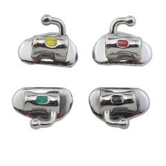 Dental Orthodontic Buccal Tubes Tubos de Ortodoncia Roth MBT 0.022 20 Sets 3G