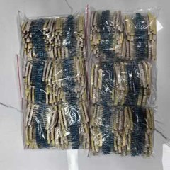 1/2W 1% 1000pcs 100Value Metal Film Resistor Assortment Kit 1Ω ~ 10 mΩ