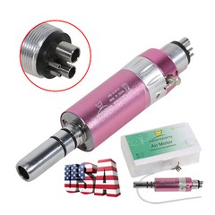 5Pcs Dental High Turbine Low Speed Straight Handpiece Contra Angle Air Motor 4H