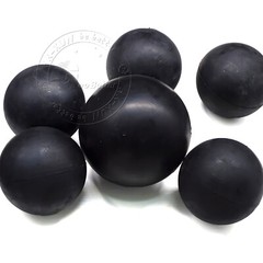 Black Round Solid Rubber Ball Bouncy Balls Training Ball Diameter 2mm to 100mm
