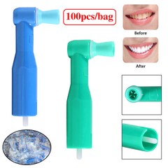 100 pcs Dental Disposable Prophy Angles Top Quality Money back guarantee