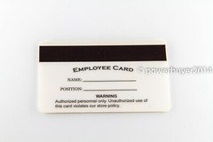 Employee Access Cards for POS with Magnetic Swipe (5 Cards Pack)