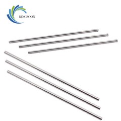 Lead 2mm Trapezoidal Screw Without Copper Nut T8 Lead Screw 100/150/200/250/300